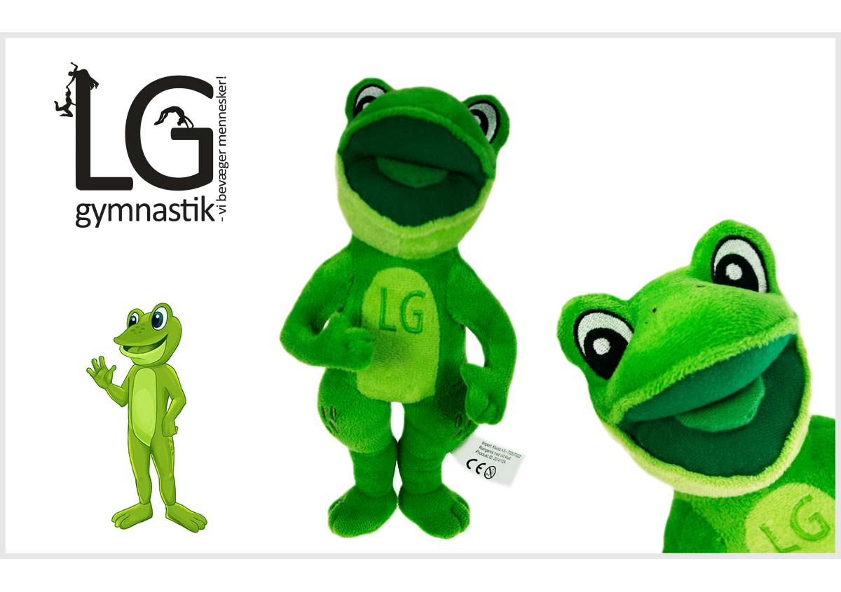 Tøjdyr til LG Gymnastik - Tøjdyr og bamser i bedste kvalitet hos Maskot Promotion